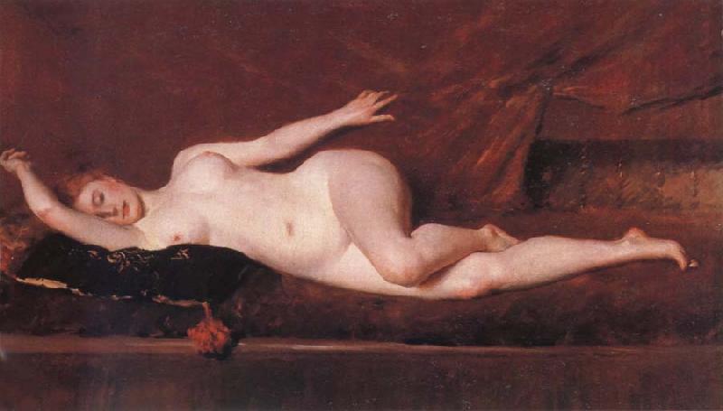 William Merritt Chase Study of curves